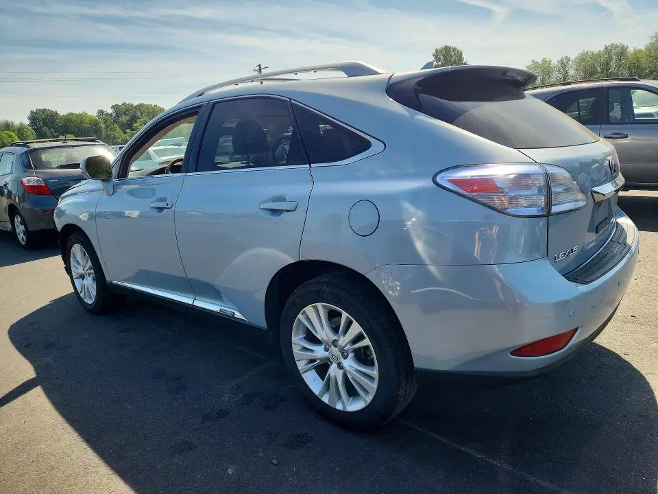 2010 LEXUS RX VIN JTJBC1BA8A2409331 фото 2