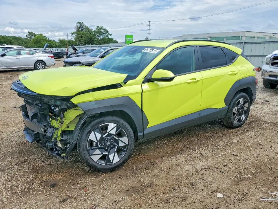 KM8HBCAB1RU079615 — 2024 Hyundai Kona, Передняя часть (Front End), фото до ремонта