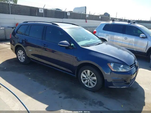 3VWC17AU6GM506389 — 2016 Volkswagen Golf Sportwagen Tsi S 4-Door, Естественный износ (Normal Wear & Tear), фото до ремонта