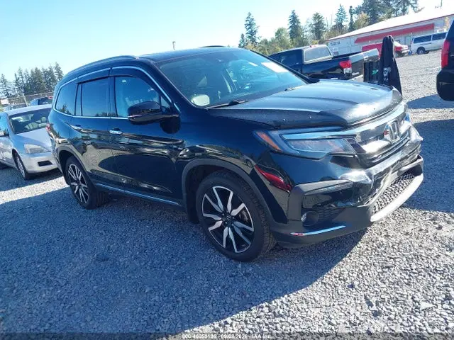 5FNYF6H95MB053971 — 2021 Honda Pilot AWD Touring 8 Passenger, Передняя часть (Front End), фото до ремонта