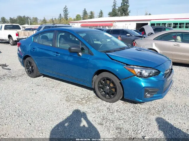 4S3GKAA65J3603429 — 2018 Subaru Impreza 2.0I, Передняя и задняя части (Front & Rear), фото до ремонта