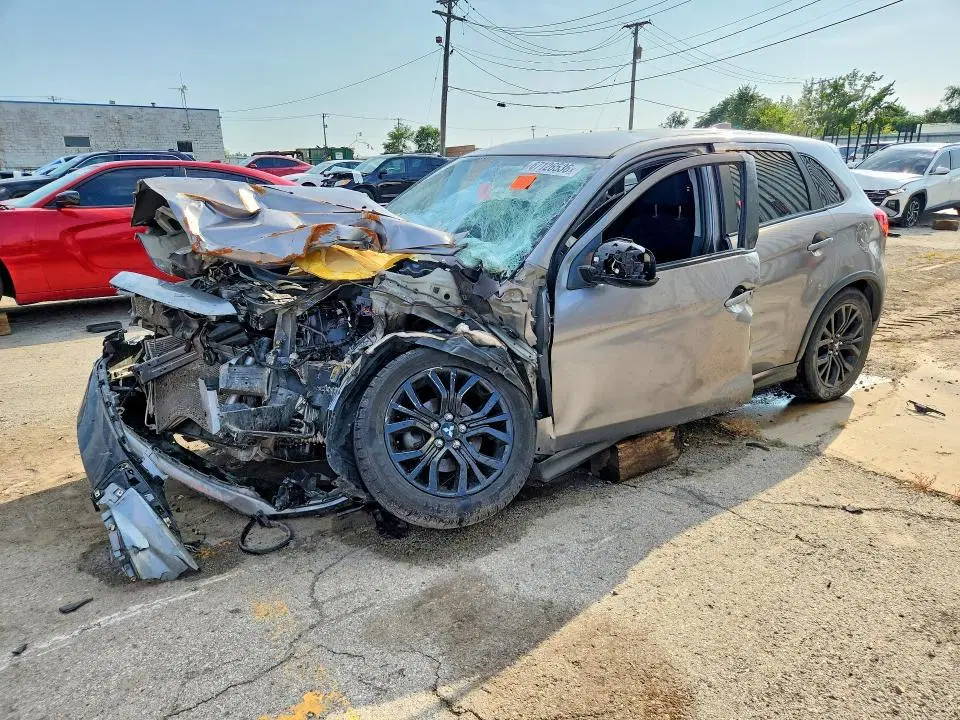 JA4AP3AU1JU004761 — 2018 Mitsubishi Outlander Sport, Front end (Front End), before-repair photos