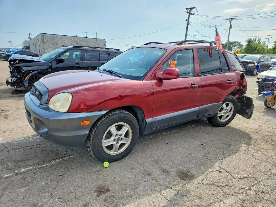 KM8SC13E84U700078 — 2004 Hyundai Santa FE, Rear end (Rear End), before-repair photos
