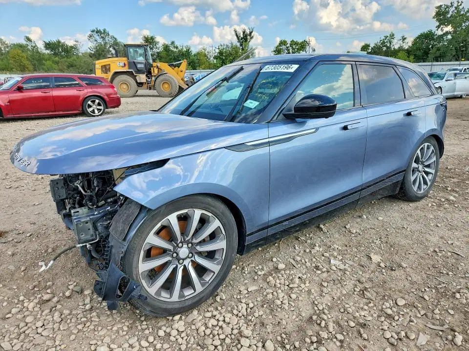 SALYB2RV0JA719700 — 2018 Land Rover Range Rover Velar, Передняя часть (Front End), фото до ремонта