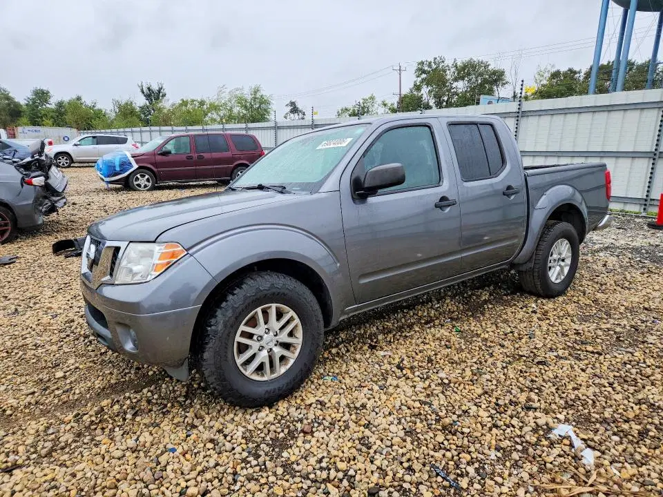 1N6AD0ERXKN880093 — 2019 Nissan Frontier, Передняя часть (Front End), фото до ремонта