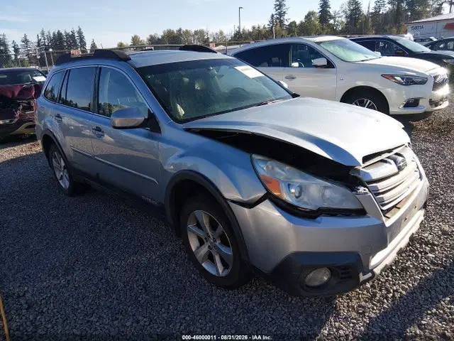 4S4BRBLC1E3268864 — 2014 Subaru Outback 2.5I Limited, Передняя часть (Front End), фото до ремонта