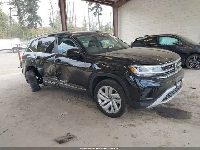 1V2BP2CA1MC590118 — 2021 Volkswagen Atlas 2.0T SEL, Правый бок (Right Side), фото до ремонта