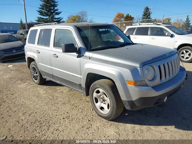 1C4NJRAB8FD257741 — 2015 Jeep Patriot, Левый бок (Left Side), фото до ремонта