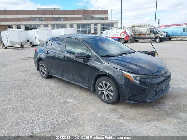 JTDBDMHE4P3001343 — 2023 Toyota Corolla LE/SE/Night Shade, Задняя часть (Rear), фото до ремонта