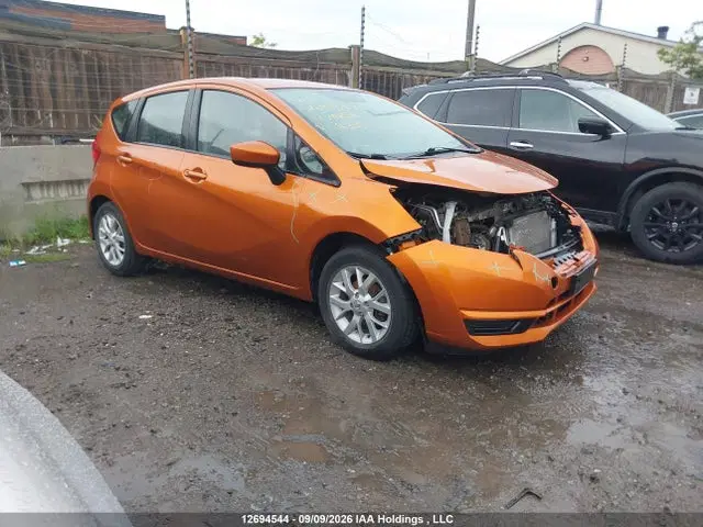 3N1CE2CP4HL363051 — 2017 Nissan Versa NOTE, Передняя часть (Front), фото до ремонта