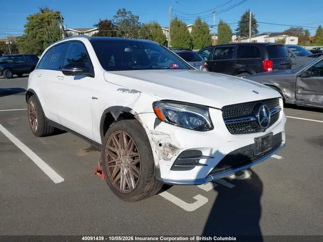 WDC0G6EB4HF238834 — 2017 Mercedes-Benz GLC 43 4MATIC Amg, Передняя часть справа (Right Front), фото до ремонта