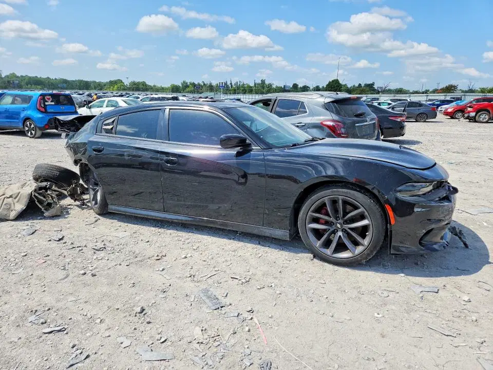 2019 DODGE CHARGER VIN 2C3CDXGJ0KH668117 фото 4
