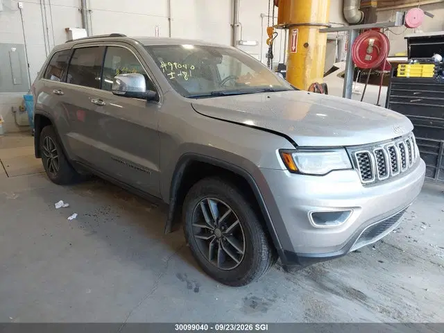1C4RJFBG9HC809850 — 2017 Jeep Grand Cherokee Limited, Град (Hail), фото до ремонта