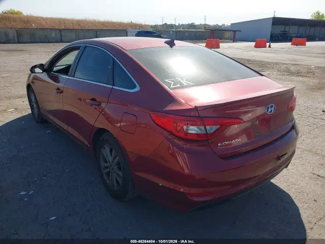 2015 Hyundai SONATA SE VIN 5NPE24AF8FH036377 фото 3