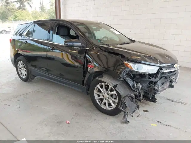 2GNAXJEV5J6346457 — 2018 Chevrolet Equinox LT, Передняя часть (Front End), фото до ремонта