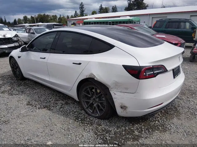 2022 Tesla Model 3 Long Range Dual Motor All-wheel Drive VIN 5YJ3E1EB1NF325196 фото 3
