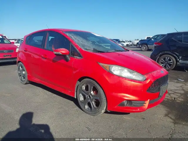 3FADP4GX2EM163377 — 2014 Ford Fiesta ST, Пожар двигателя (Engine Burn), фото до ремонта
