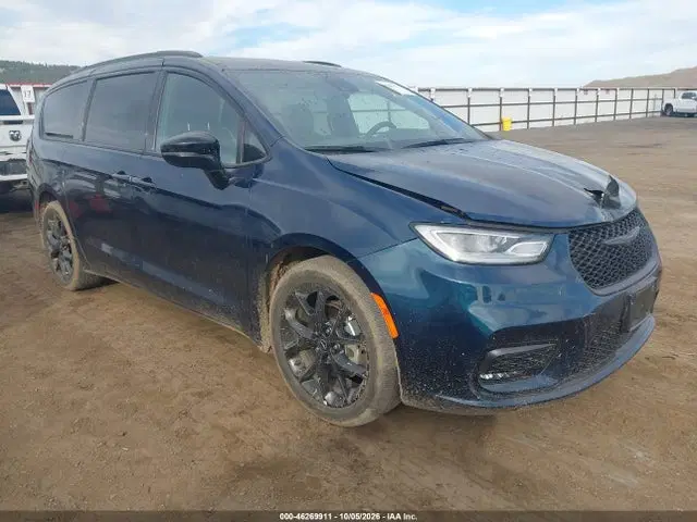 2C4RC1GG1SR611008 — 2025 Chrysler Pacifica Limited, Передняя часть (Front End), фото до ремонта