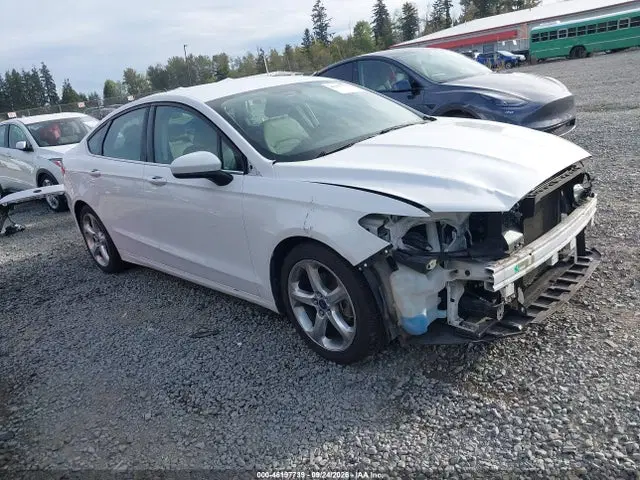 3FA6P0G77GR216632 — 2016 Ford Fusion S, Передняя часть (Front End), фото до ремонта