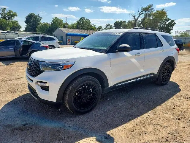 1FMSK8DH3NGB15901 — 2022 Ford Explorer, Град (Hail), фото до ремонта
