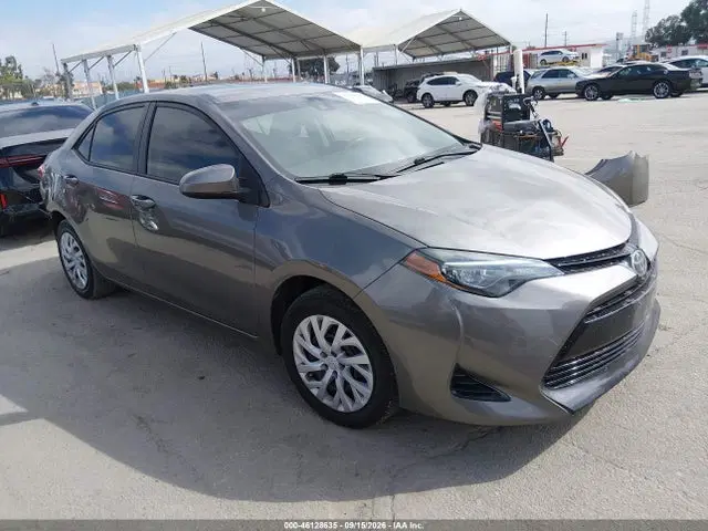 5YFBURHE5JP813374 — 2018 Toyota Corolla LE, Задняя часть (Rear), фото до ремонта