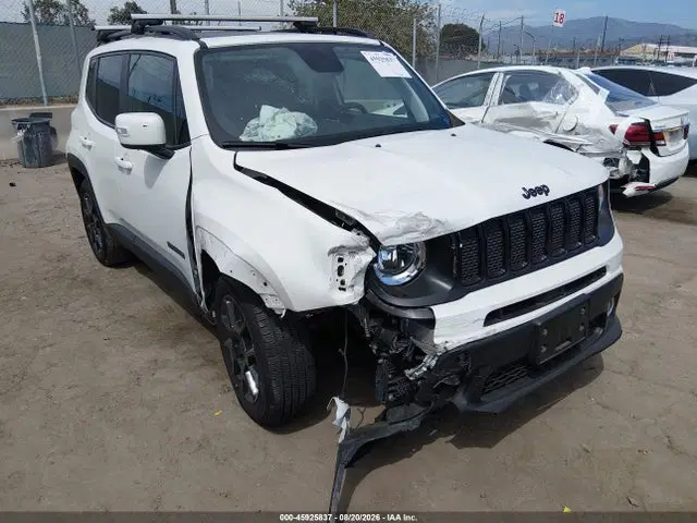 ZACNJABB5LPL91102 — 2020 Jeep Renegade Altitude FWD, Передняя часть справа (Right Front), фото до ремонта