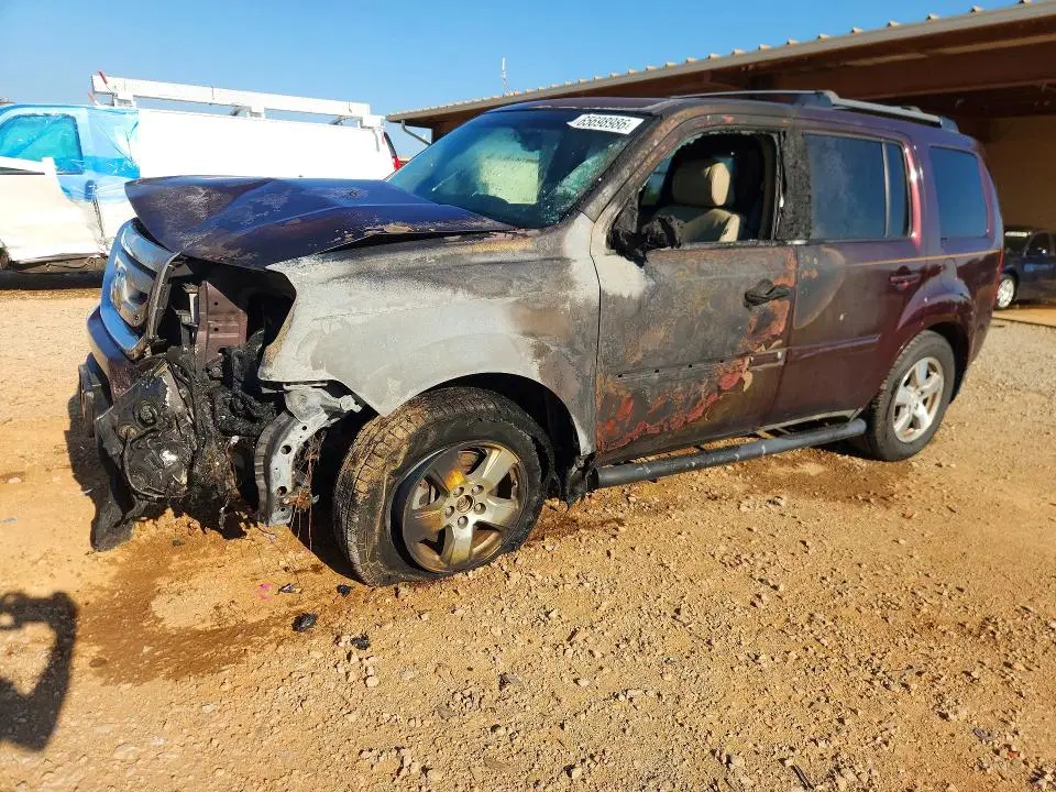 5FNYF4H55AB022636 — 2010 Honda Pilot, Пожар (Burn), фото до ремонта