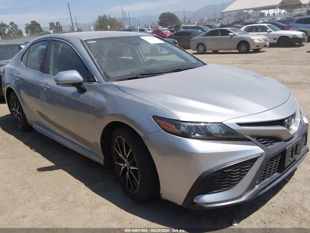 4T1G11AK0PU769906 — 2023 Toyota Camry SE, Задняя часть слева (Left Rear), фото до ремонта