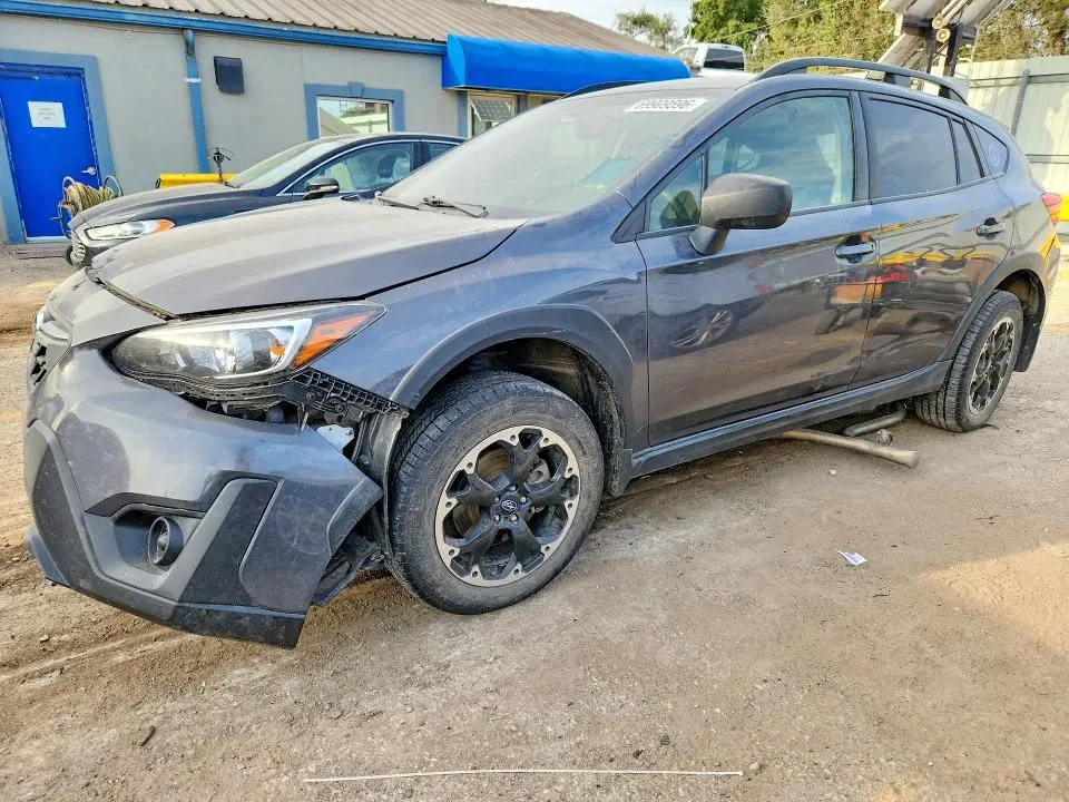 JF2GTABC3M8201354 — 2021 Subaru Crosstrek, Передняя часть (Front End), фото до ремонта