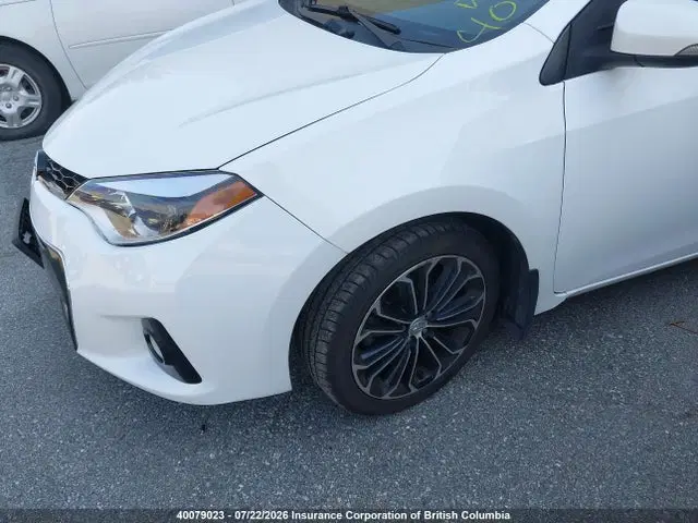 2016 Toyota Corolla L/le/le Pls/prm/s/s Pls VIN 2T1BURHEXGC719757 фото 2