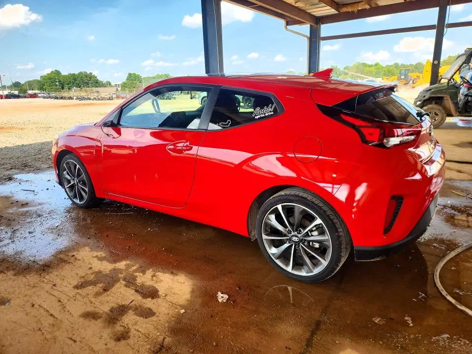 2020 HYUNDAI VELOSTER VIN KMHTG6AF9LU030170 фото 2