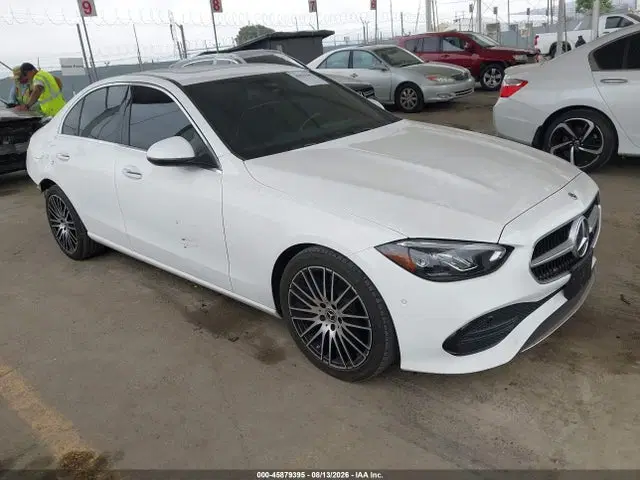 W1KAF4GB4RR221424 — 2024 Mercedes-Benz C 300, Задняя часть справа (Right Rear), фото до ремонта
