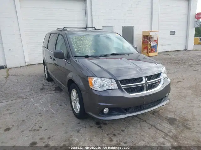 2C4RDGBG3JR224949 — 2018 Dodge Grand Caravan SE, Угон (Theft), фото до ремонта