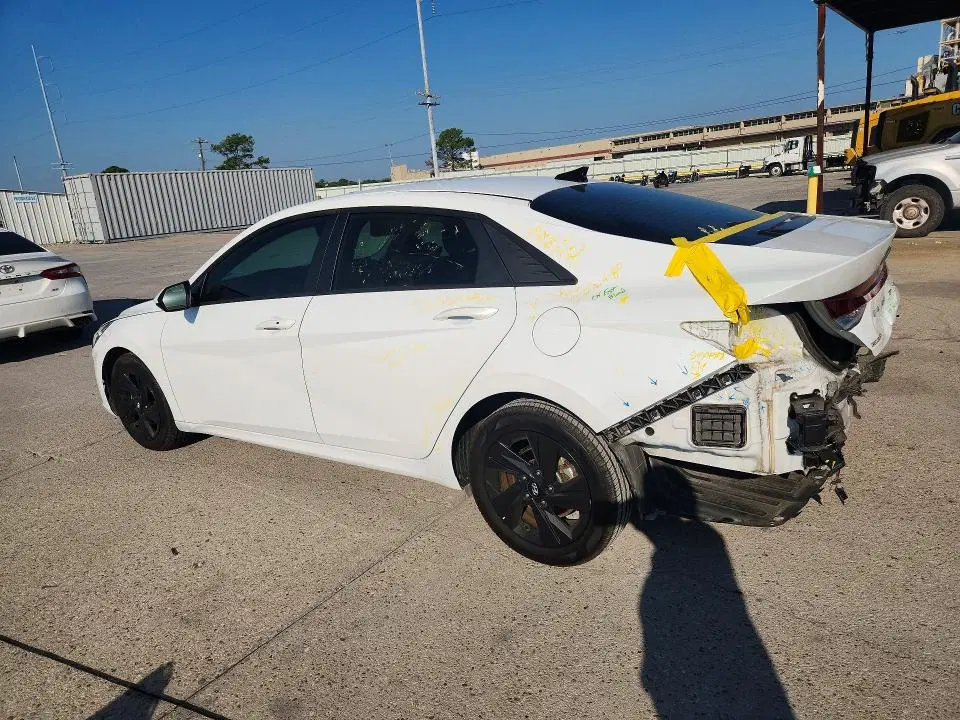 2021 HYUNDAI ELANTRA VIN 5NPLS4AG9MH004194 фото 2