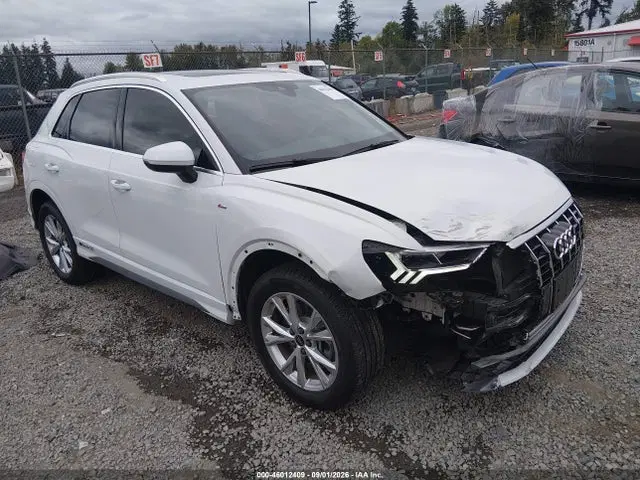 WA1EECF33P1023605 — 2023 Audi Q3 Premium Plus 45 Tfsi S Line Quattro Tiptronic, Передняя часть справа (Right Front), фото до ремонта