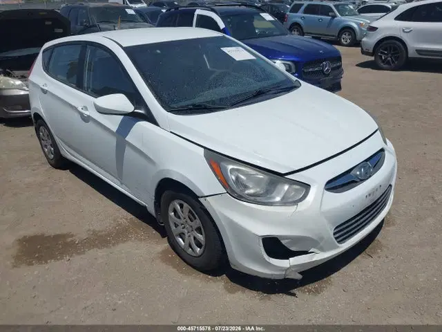 KMHCT5AE0EU176652 — 2014 Hyundai Accent GS, Естественный износ (Normal Wear & Tear), фото до ремонта