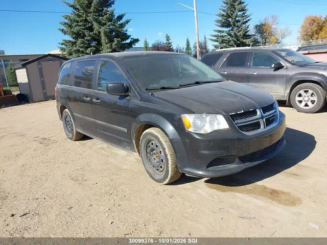 2C4RDGBG8GR271614 — 2016 Dodge Grand Caravan SE, Задняя часть справа (Right Rear), фото до ремонта