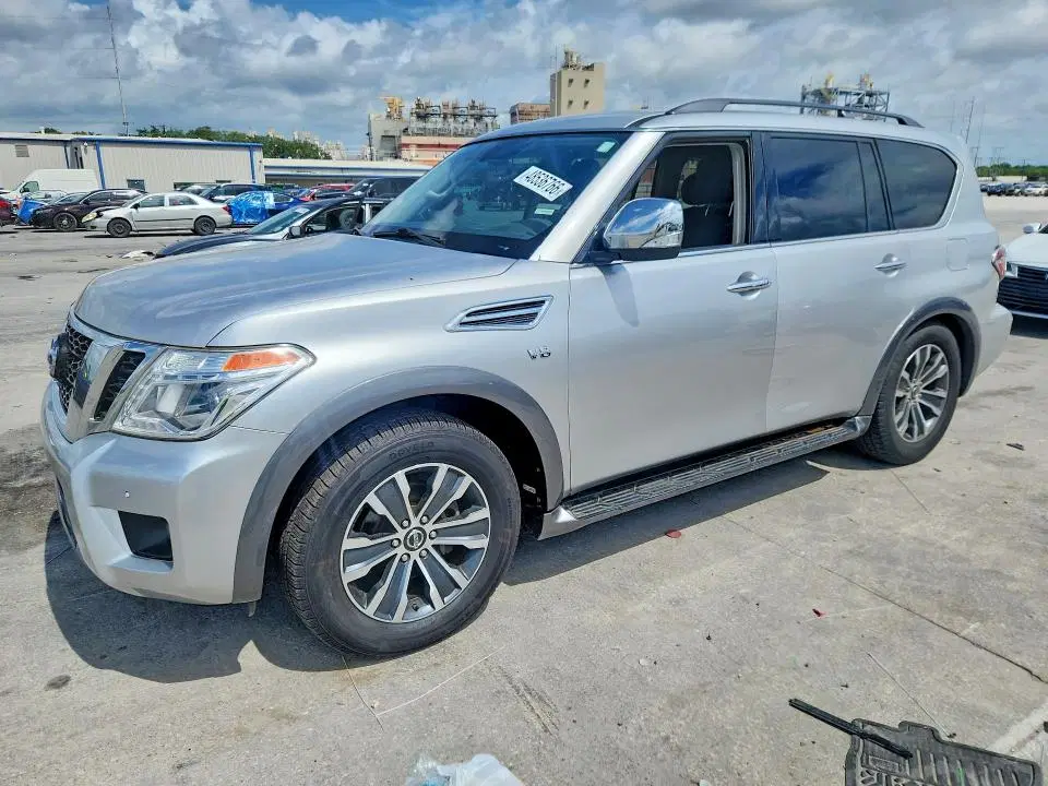 JN8AY2ND3K9092566 — 2019 Nissan Armada, Мелкие вмятины and царапины (Minor Dent/Scratches), before-repair photos