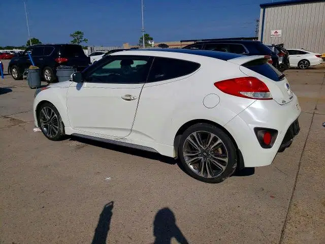 2016 HYUNDAI VELOSTER VIN KMHTC6AE6GU280085 фото 2
