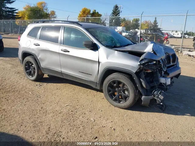 1C4PJMAS3GW298697 — 2016 Jeep Cherokee Sport, Передняя часть (Front), фото до ремонта
