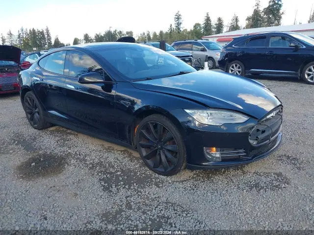5YJSA1V44FF097964 — 2015 Tesla Model S 85D/P85D, Передняя часть (Front End), фото до ремонта