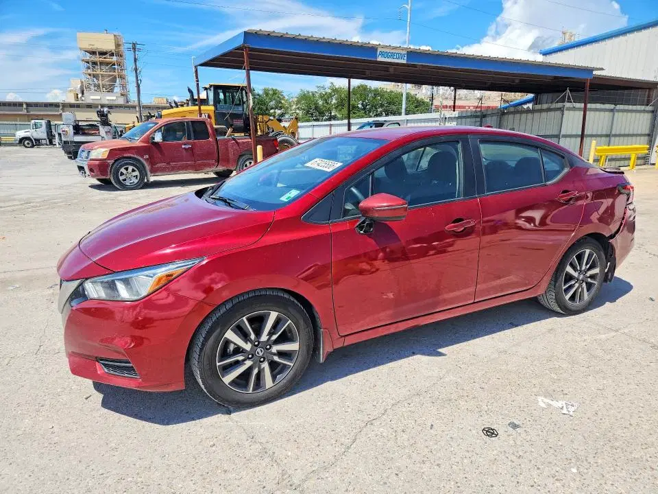 3N1CN8EV2LL862650 — 2020 Nissan Versa, Задняя часть (Rear End), фото до ремонта
