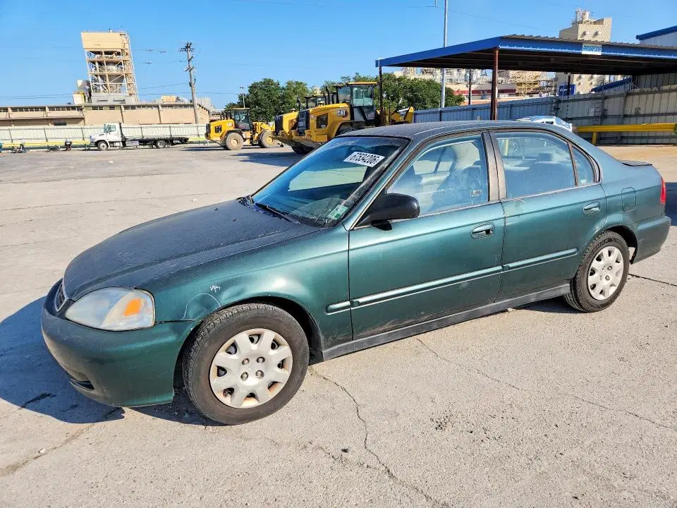 2HGEJ6616YH594494 — 2000 Honda Civic, Задняя часть (Rear End), фото до ремонта