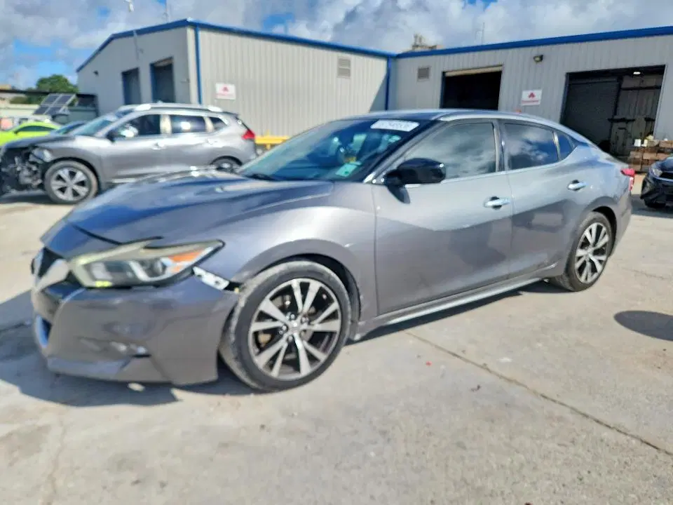 1N4AA6AP5HC429196 — 2017 Nissan Maxima, Передняя часть (Front End), фото до ремонта