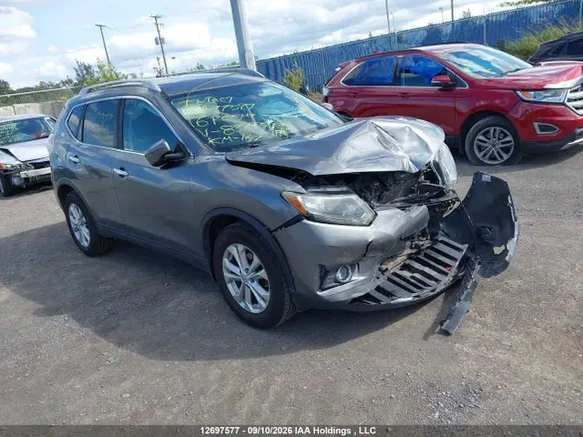 5N1AT2MT8GC837031 — 2016 Nissan Rogue, Передняя часть (Front), фото до ремонта