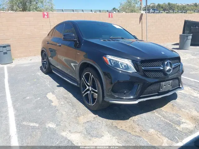 4JGED6EB9GA047440 — 2016 Mercedes-Benz GLE 450 Amg Coupe 4MATIC, Задняя часть слева (Left Rear), фото до ремонта