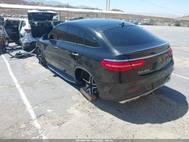 2016 Mercedes-Benz Gle 450 Amg Coupe 4matic VIN 4JGED6EB9GA047440 фото 3