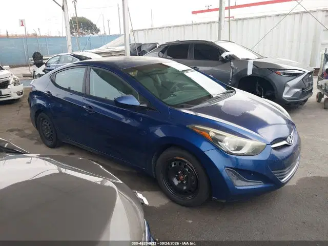 5NPDH4AE1FH566384 — 2015 Hyundai Elantra SE, Угон (Theft), фото до ремонта