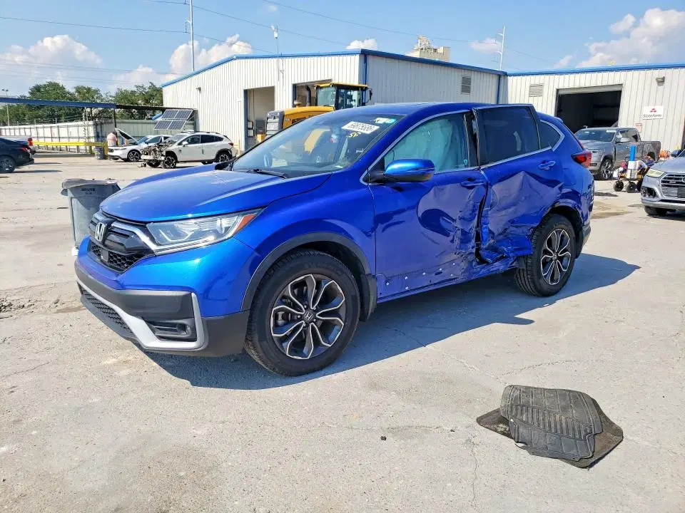 7FARW1H81NE003282 — 2022 Honda CR-V, Боковая часть (Side), фото до ремонта