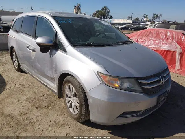 5FNRL5H62EB112991 — 2014 Honda Odyssey EX-L, Правый бок (Right Side), фото до ремонта